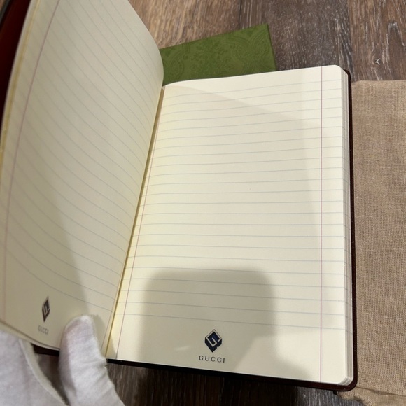 Gucci geometric G print notebook - Picture 6 of 8
